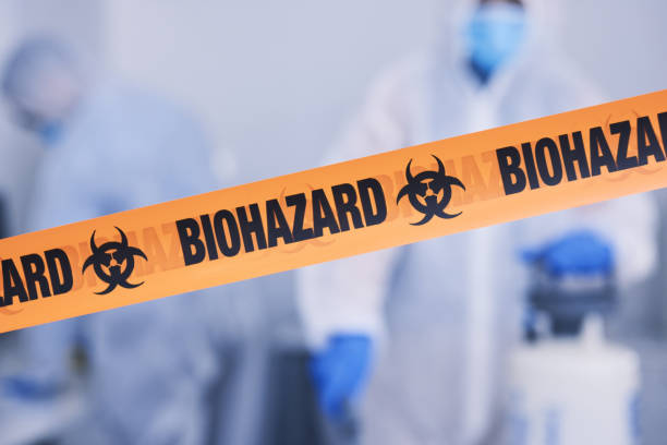 Professional Blood Cleanup technician working in New Hope, OR